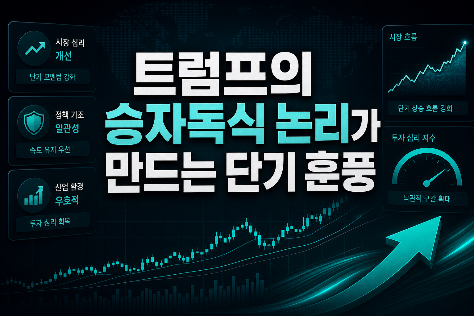 트럼프의 '승자독식' 논리가 만드는 단기 훈풍