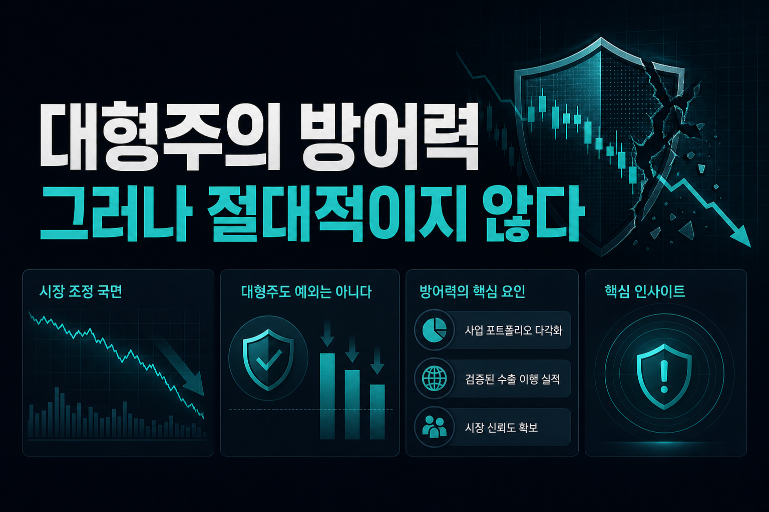 대형주의 방어력, 그러나 절대적이지 않다