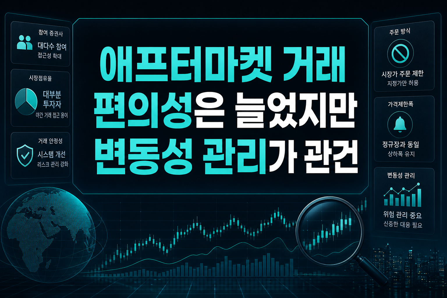 애프터마켓, 거래 편의성은 늘었지만 변동성 관리가 관건