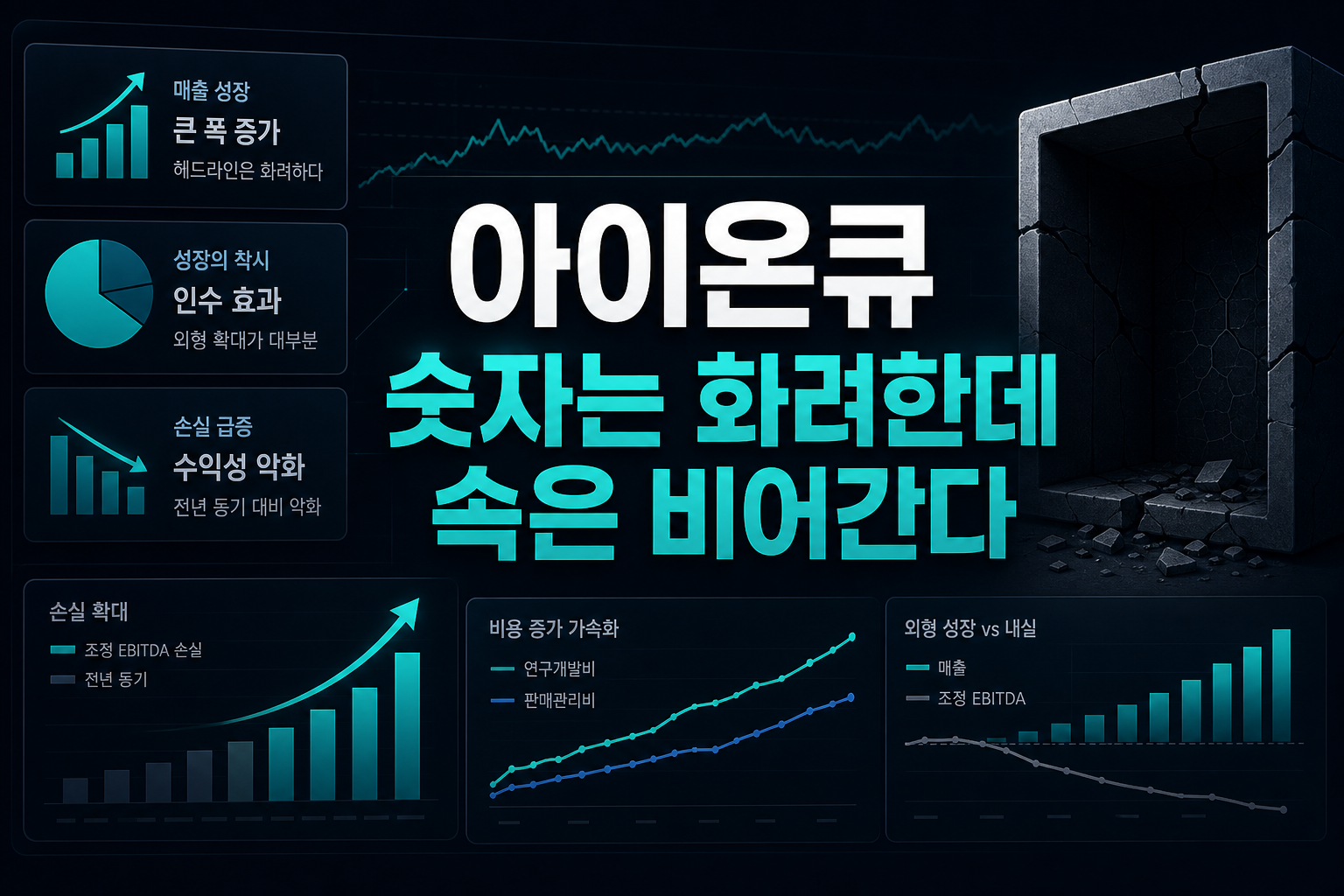 아이온큐, 숫자는 화려한데 속은 비어간다