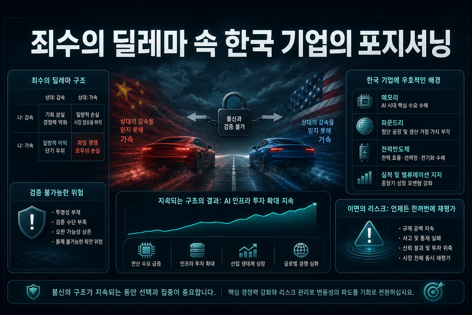 죄수의 딜레마 속 한국 기업의 포지셔닝