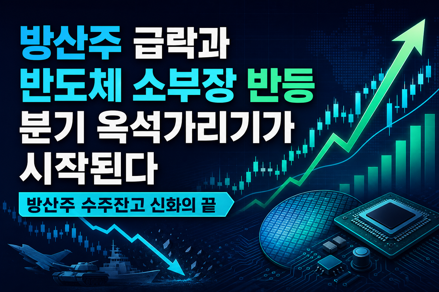 방산주 급락과 반도체 소부장 반등, 4분기 옥석가리기가 시작된다