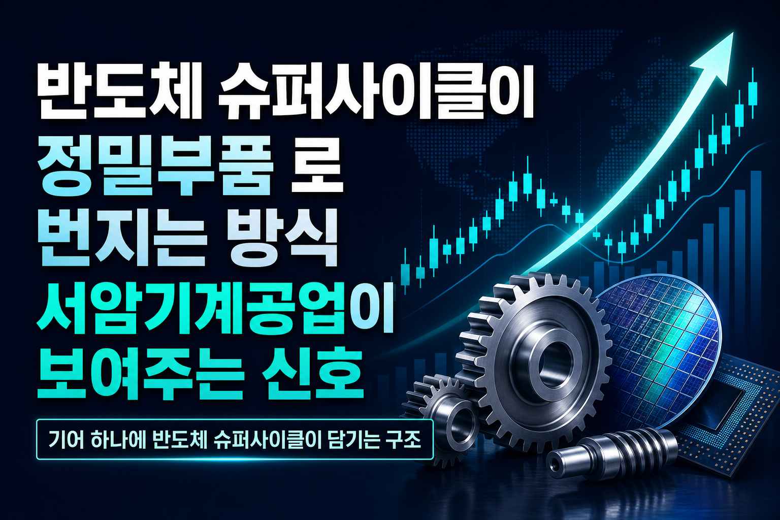 AI 반도체 슈퍼사이클이 정밀부품 中企로 번지는 방식, 서암기계공업이 보여주는 신호