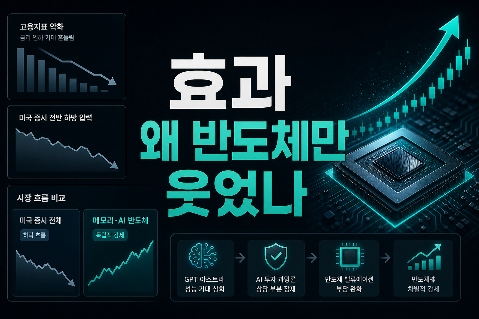 GPT-6 효과, 왜 반도체만 웃었나
