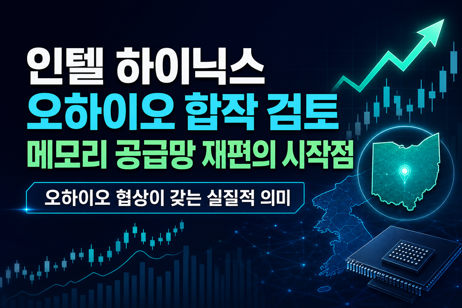 인텔·SK하이닉스 오하이오 합작 검토, 메모리 공급망 재편의 시작점