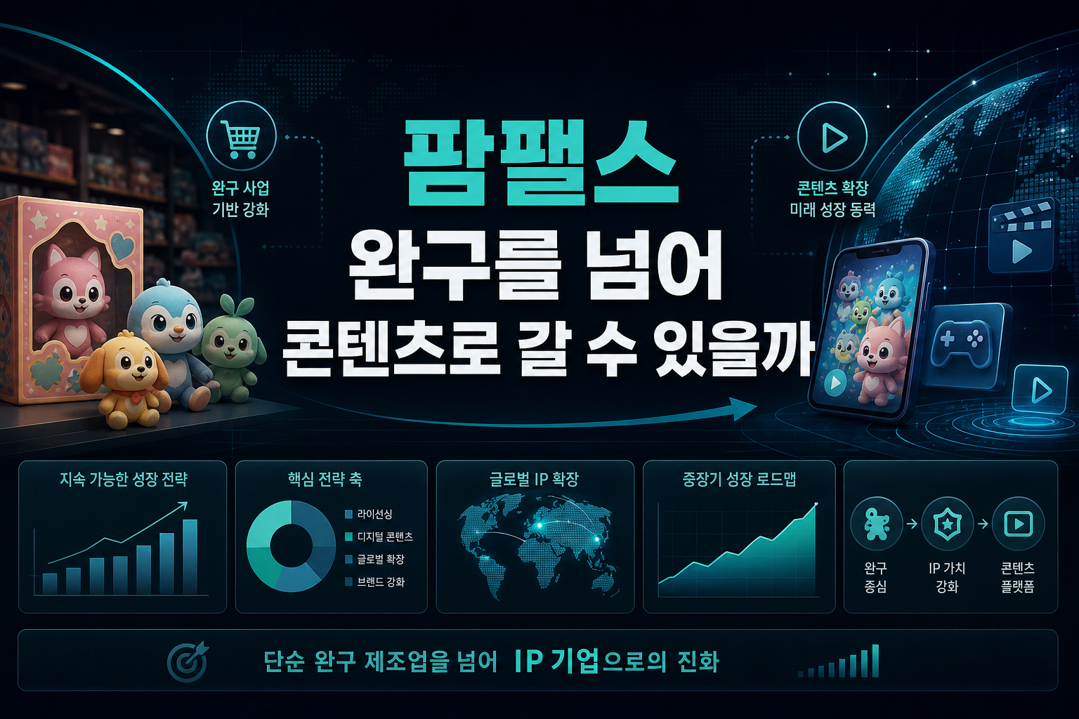 팜팰스, 완구를 넘어 콘텐츠로 갈 수 있을까