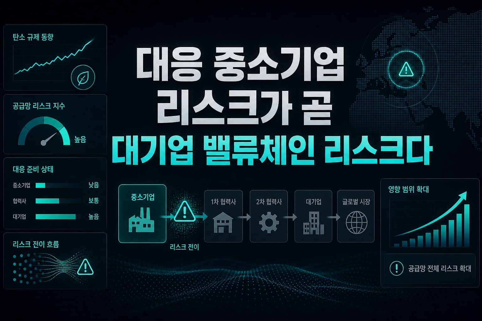 CBAM 대응, 중소기업 리스크가 곧 대기업 밸류체인 리스크다