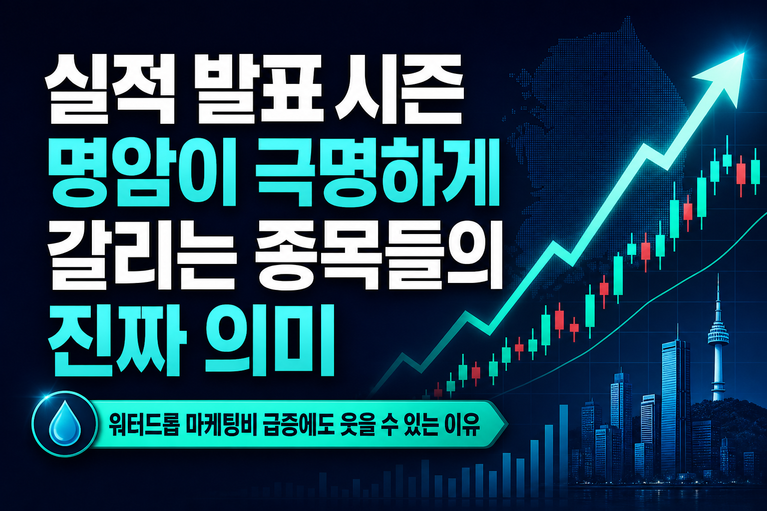 실적 발표 시즌, 명암이 극명하게 갈리는 종목들의 진짜 의미