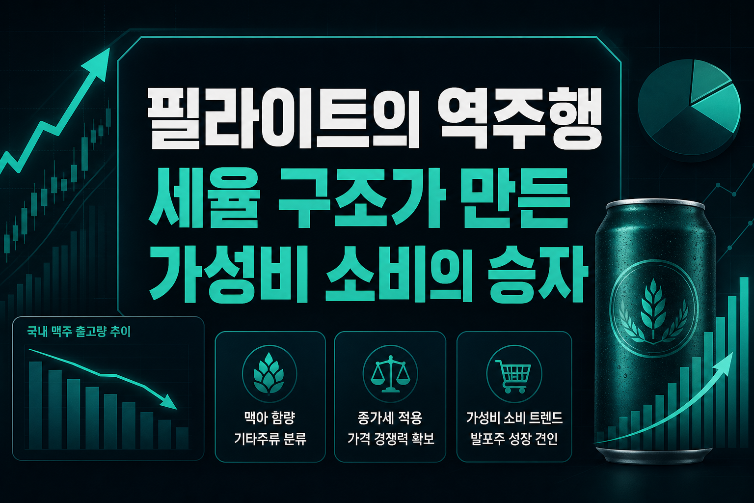 필라이트의 역주행, 세율 구조가 만든 가성비 소비의 승자