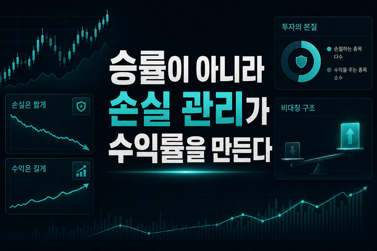승률이 아니라 손실 관리가 수익률을 만든다