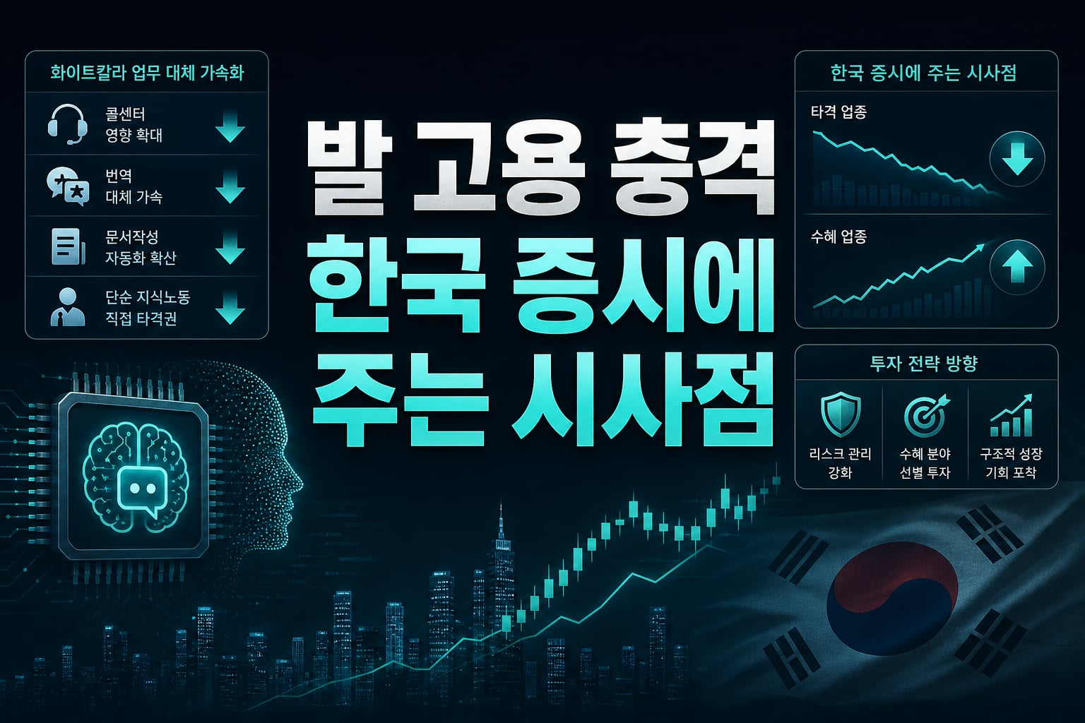 AI발 고용 충격, 한국 증시에 주는 시사점