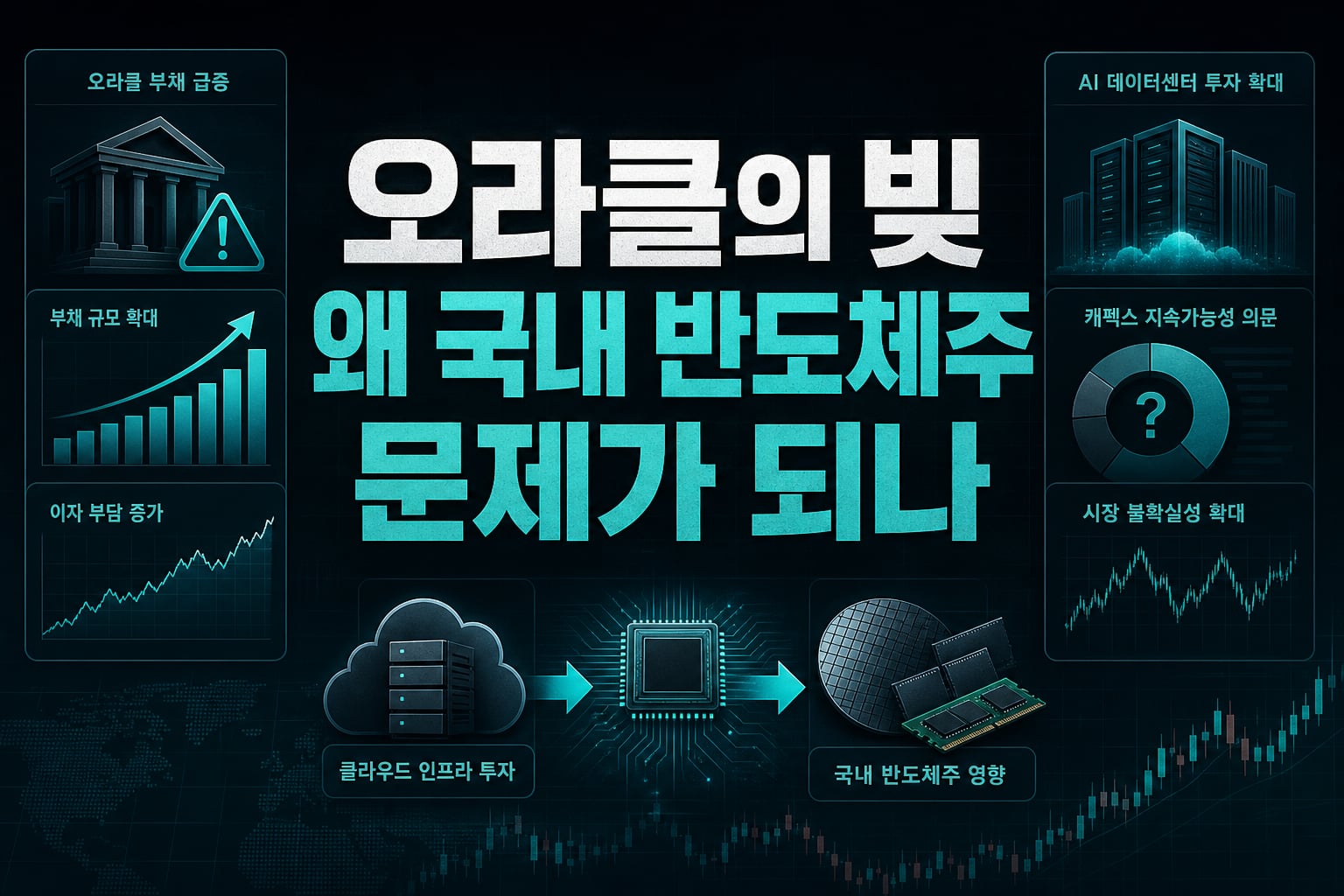 오라클의 빚, 왜 국내 반도체주 문제가 되나