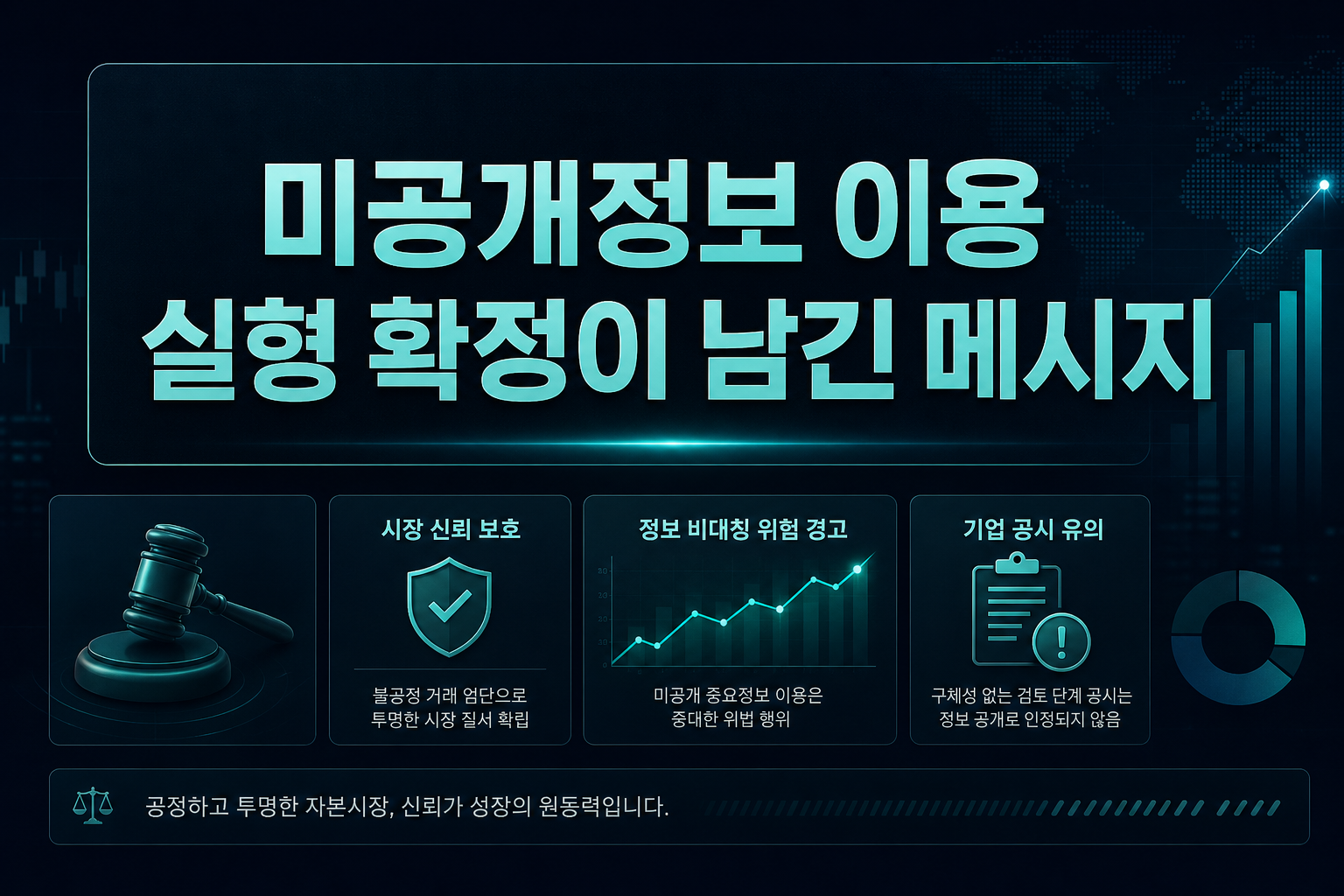 미공개정보 이용 실형 확정이 남긴 메시지