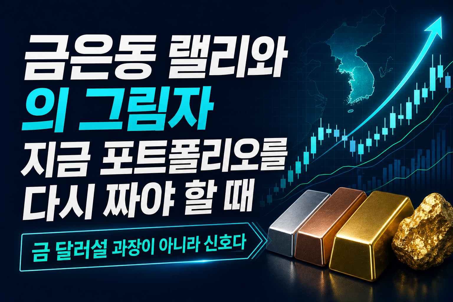 금은동 랠리와 T+1의 그림자, 지금 포트폴리오를 다시 짜야 할 때