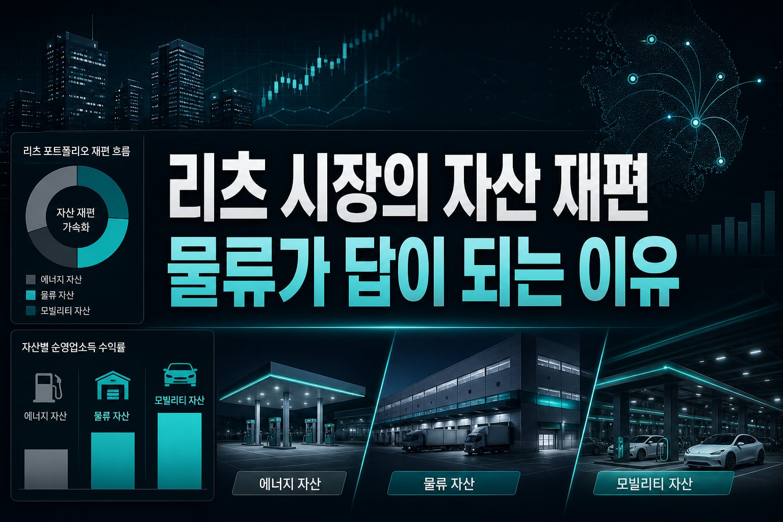 리츠 시장의 자산 재편, 물류가 답이 되는 이유
