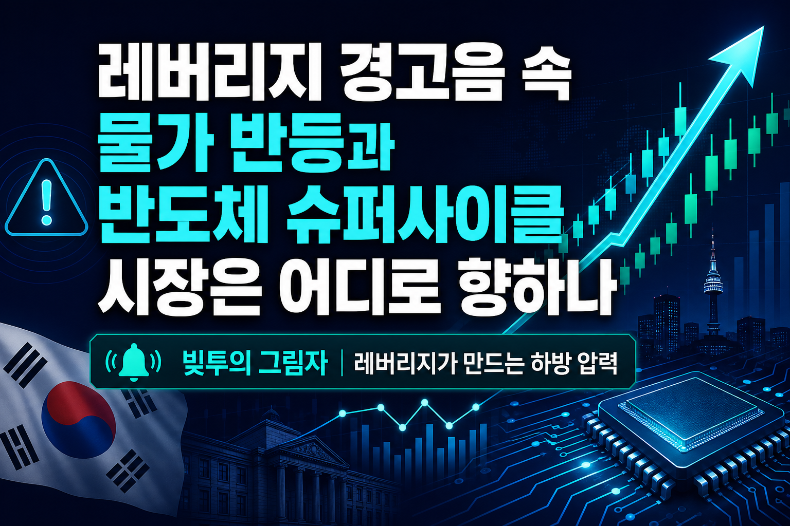 레버리지 경고음 속 中 물가 반등과 반도체 슈퍼사이클, 시장은 어디로 향하나