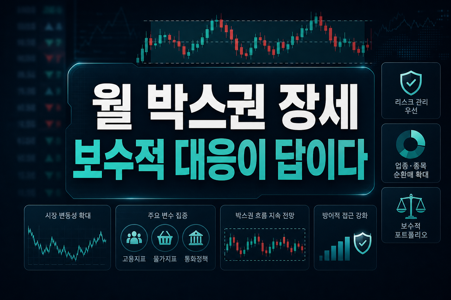 9월 박스권 장세, 보수적 대응이 답이다