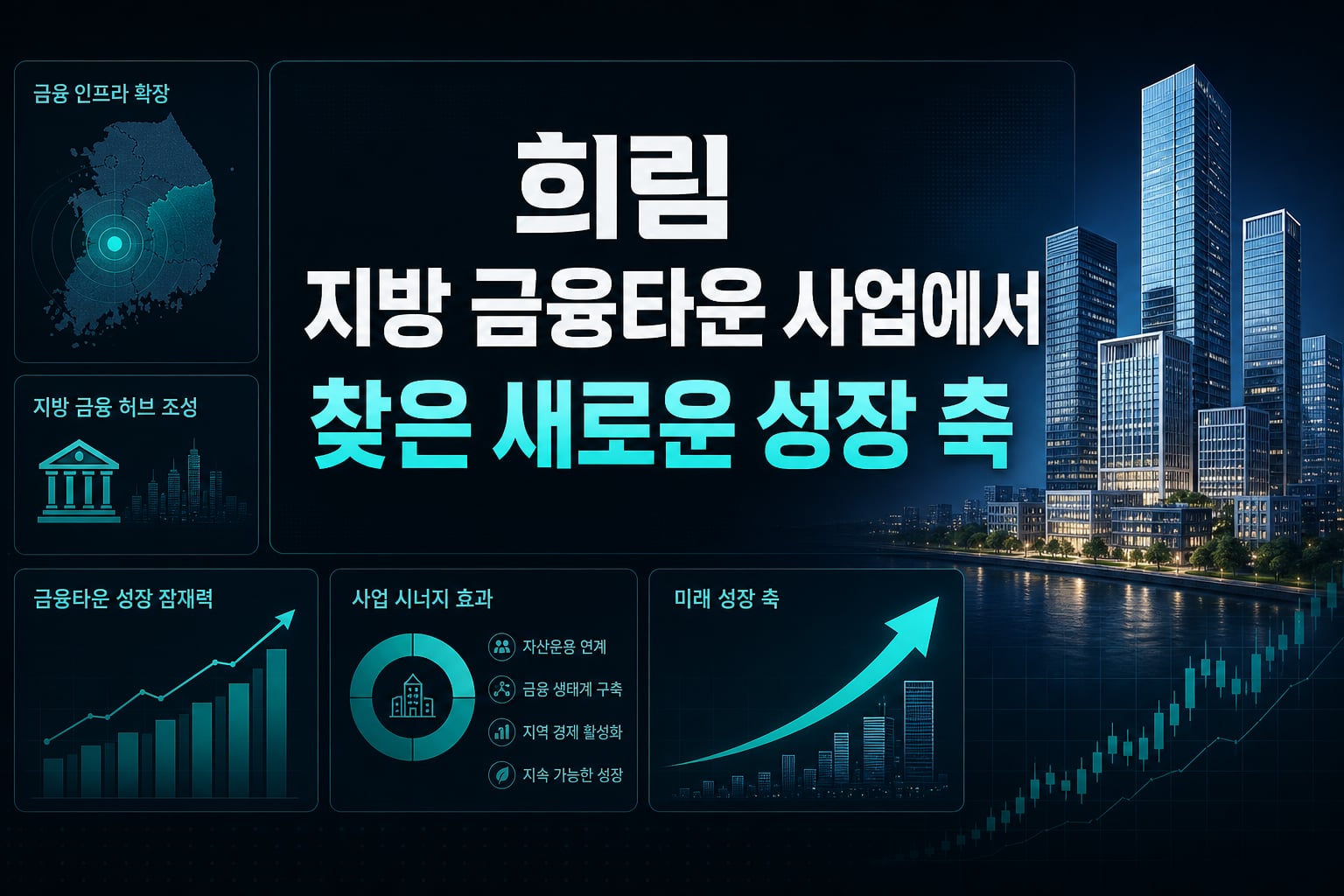 희림, 지방 금융타운 사업에서 찾은 새로운 성장 축