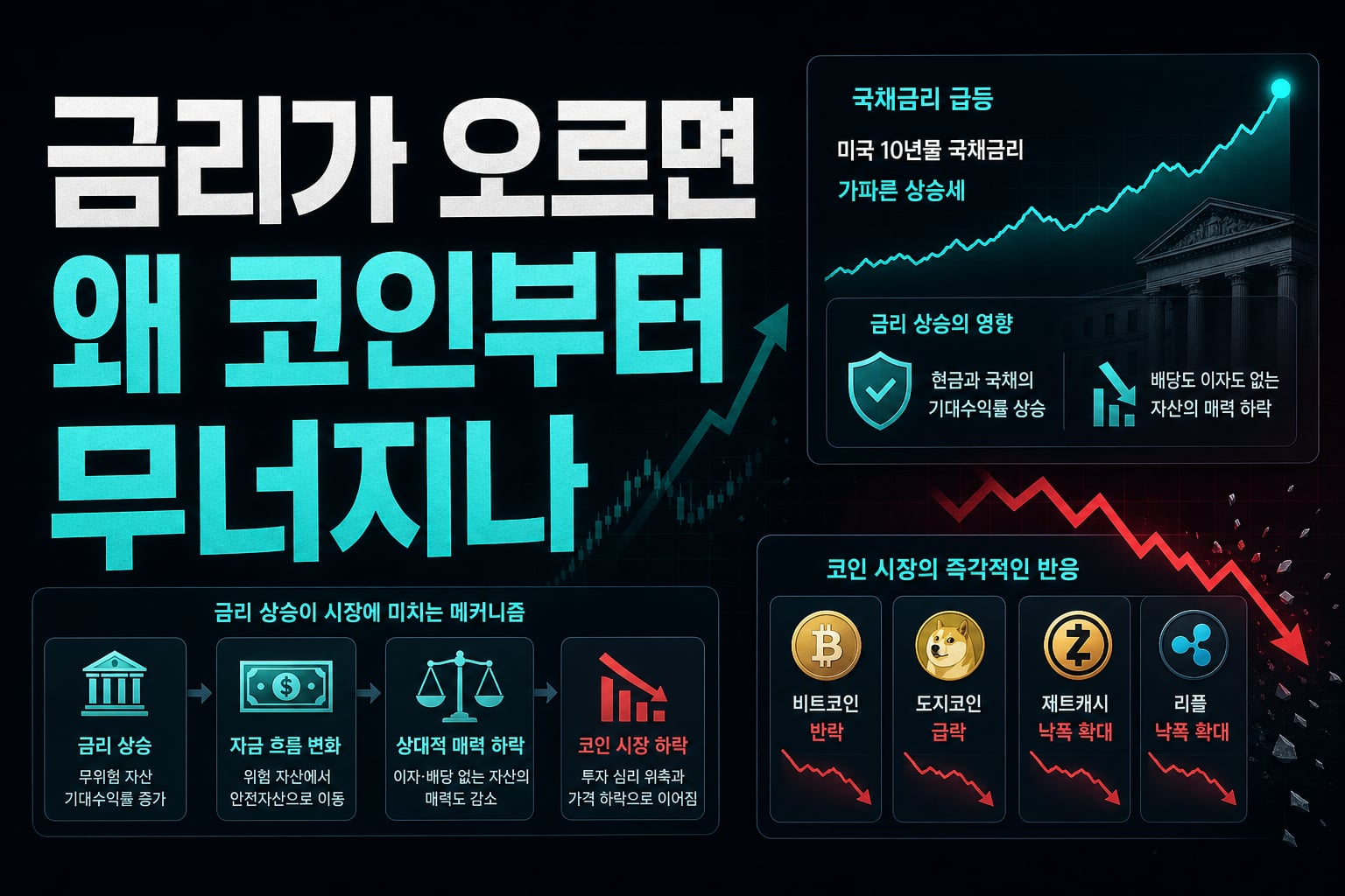 금리가 오르면 왜 코인부터 무너지나