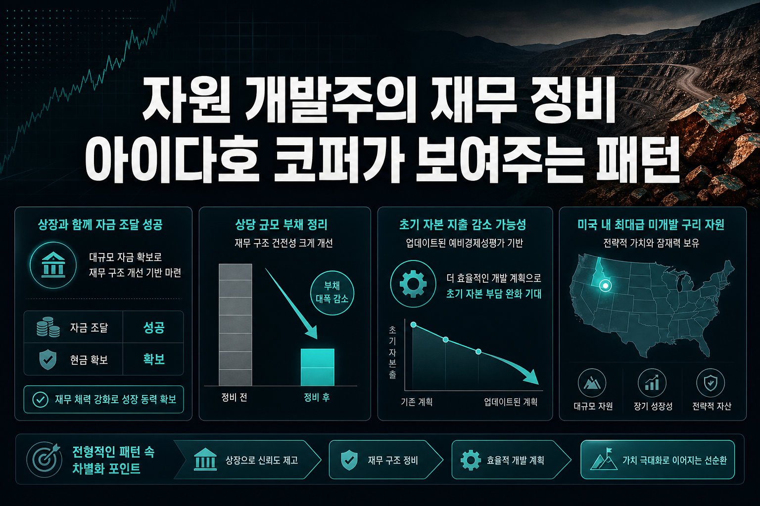 자원 개발주의 재무 정비, 아이다호 코퍼가 보여주는 패턴