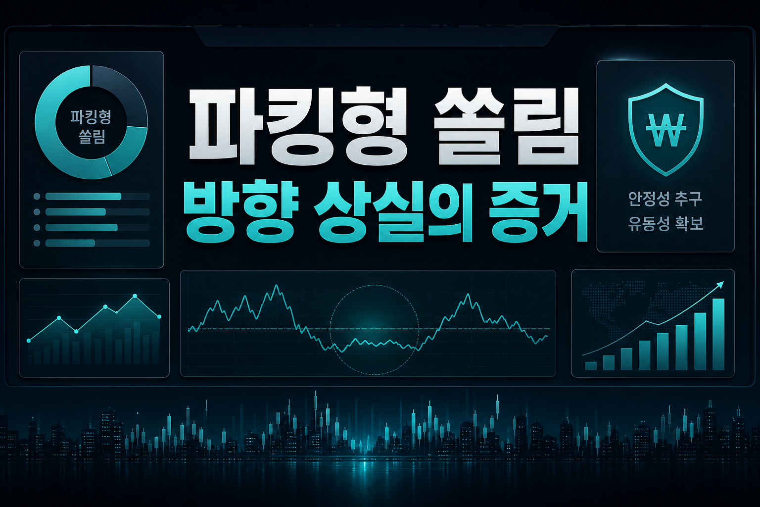 파킹형 ETF 쏠림, 방향 상실의 증거