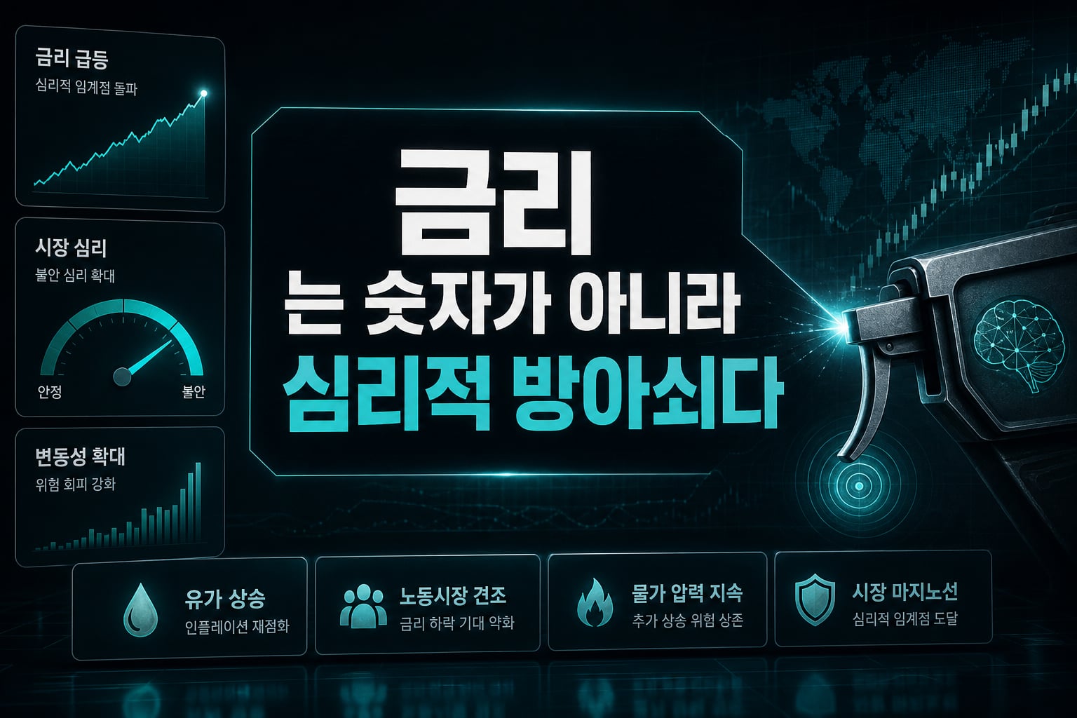 금리 5%는 숫자가 아니라 심리적 방아쇠다