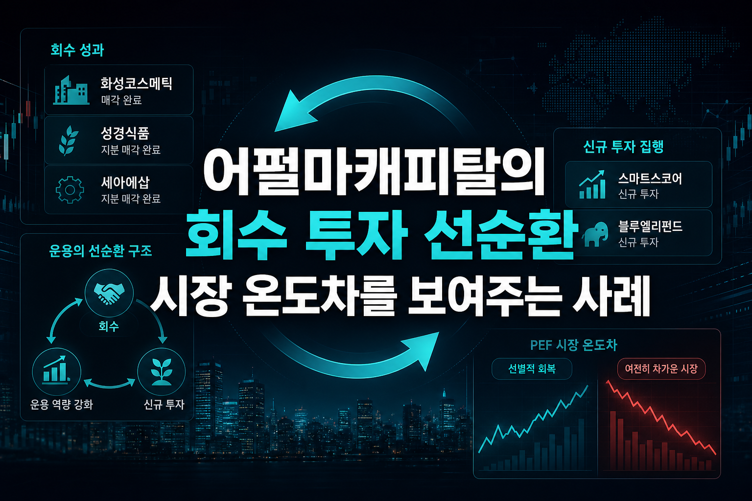 어펄마캐피탈의 회수·투자 선순환, PEF 시장 온도차를 보여주는 사례