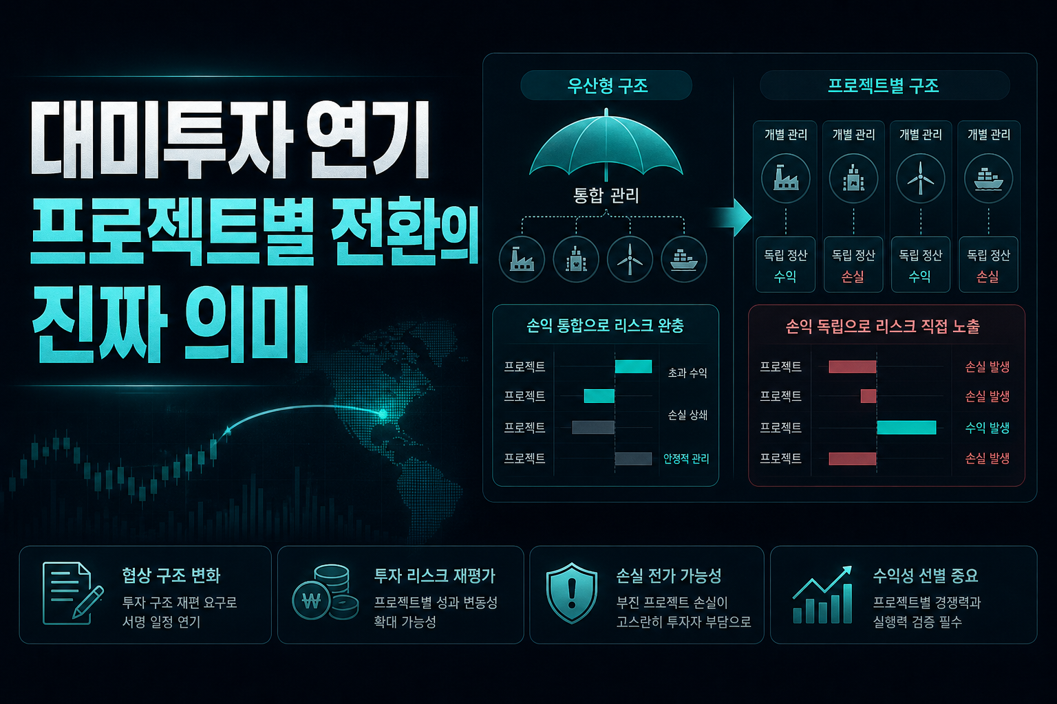 대미투자 MOU 연기, 프로젝트별 SPV 전환의 진짜 의미