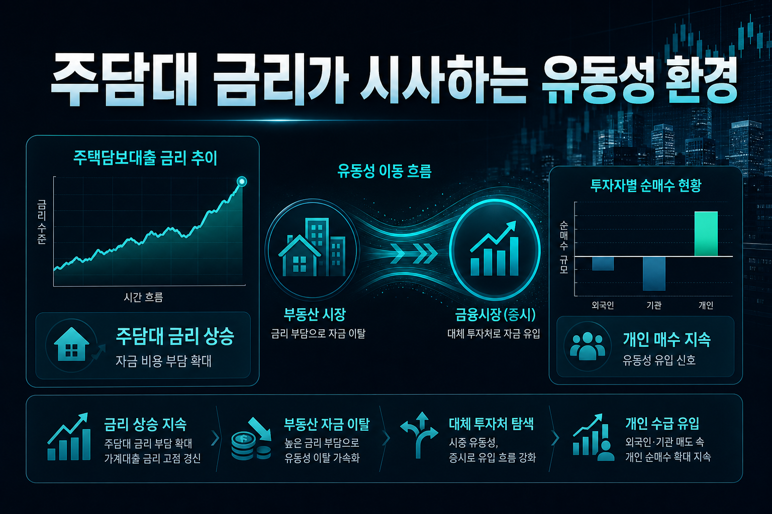 4.66% 주담대 금리가 시사하는 유동성 환경