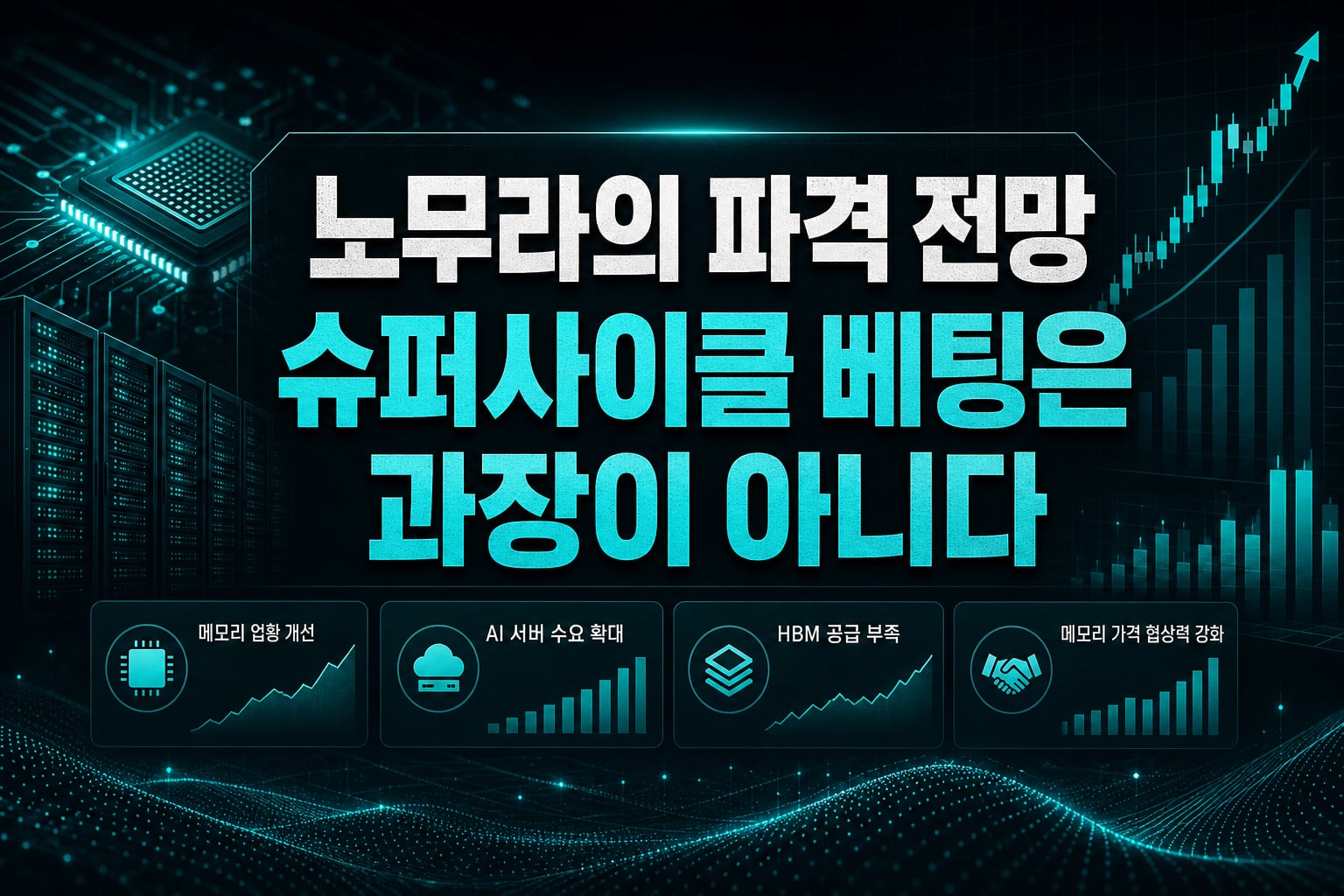 노무라의 파격 전망, 슈퍼사이클 베팅은 과장이 아니다