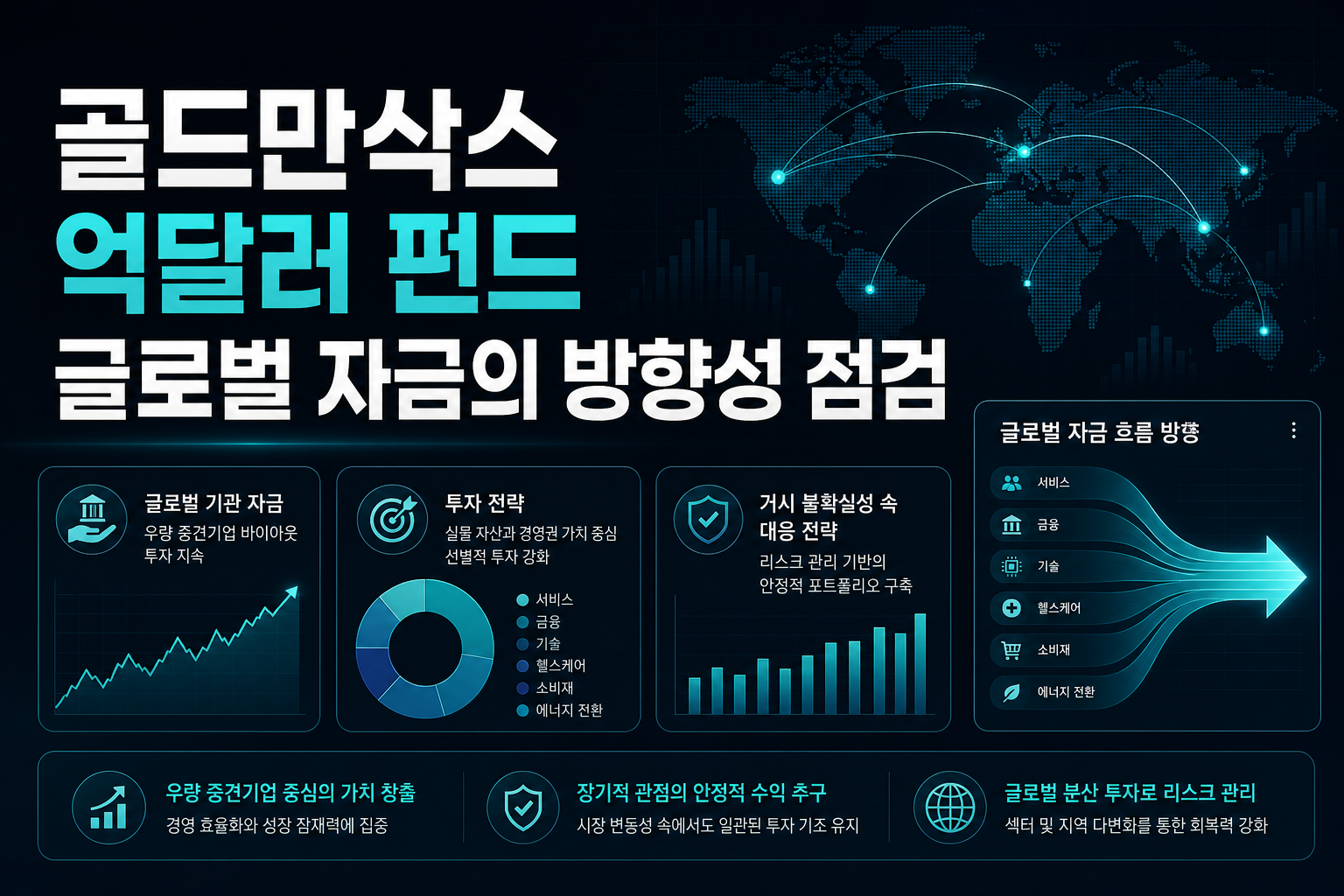 골드만삭스 96억달러 펀드, 글로벌 PE 자금의 방향성 점검