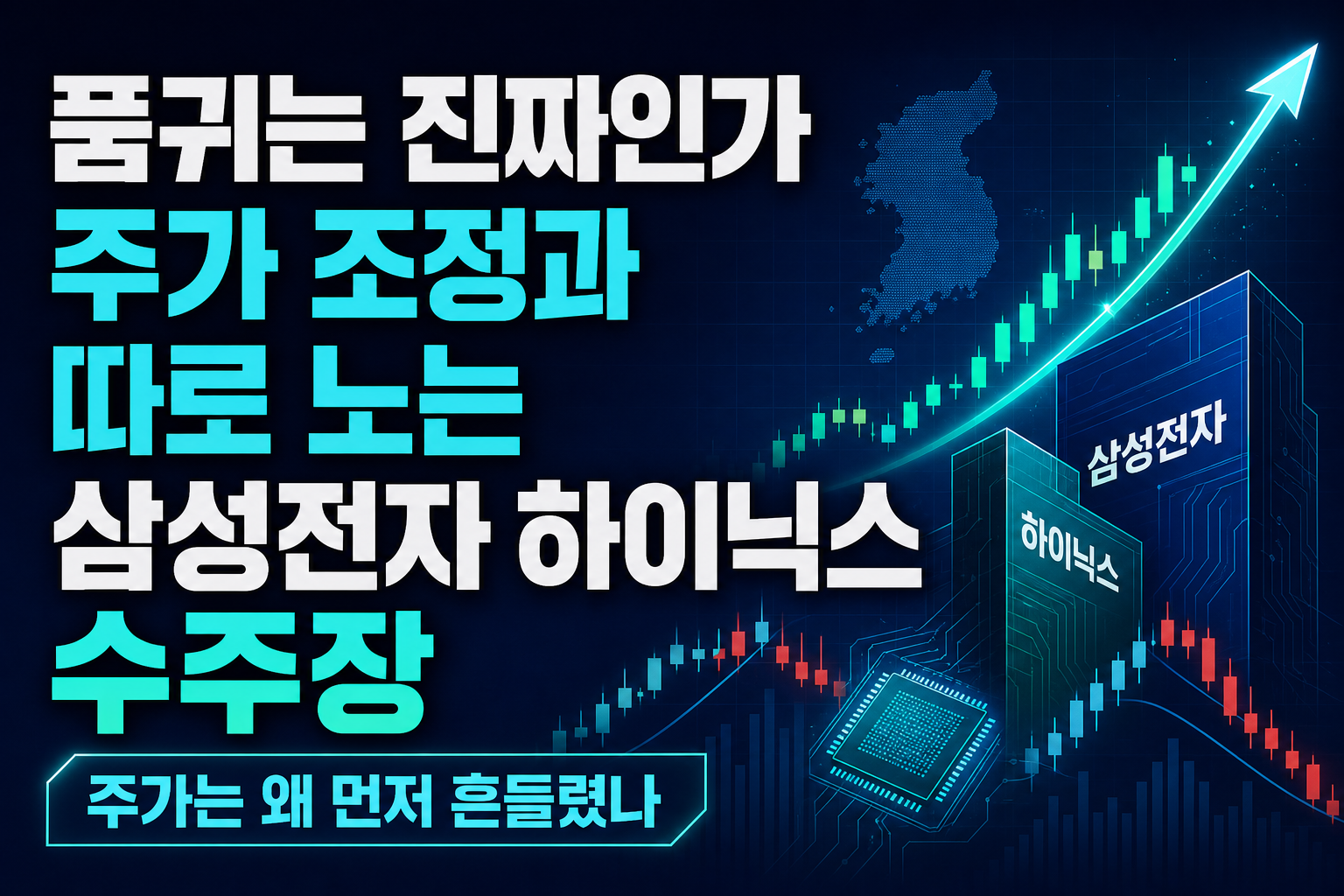 HBM 품귀는 진짜인가, 주가 조정과 따로 노는 삼성전자·SK하이닉스 수주장