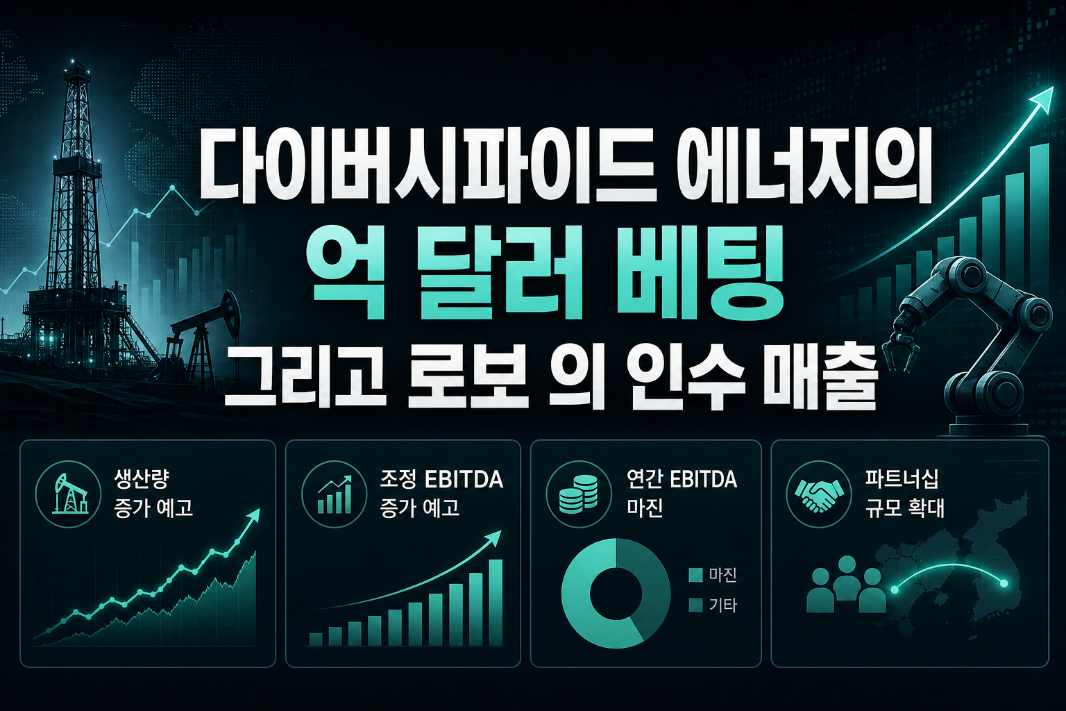 다이버시파이드 에너지의 18억 달러 베팅, 그리고 로보AI의 인수 매출