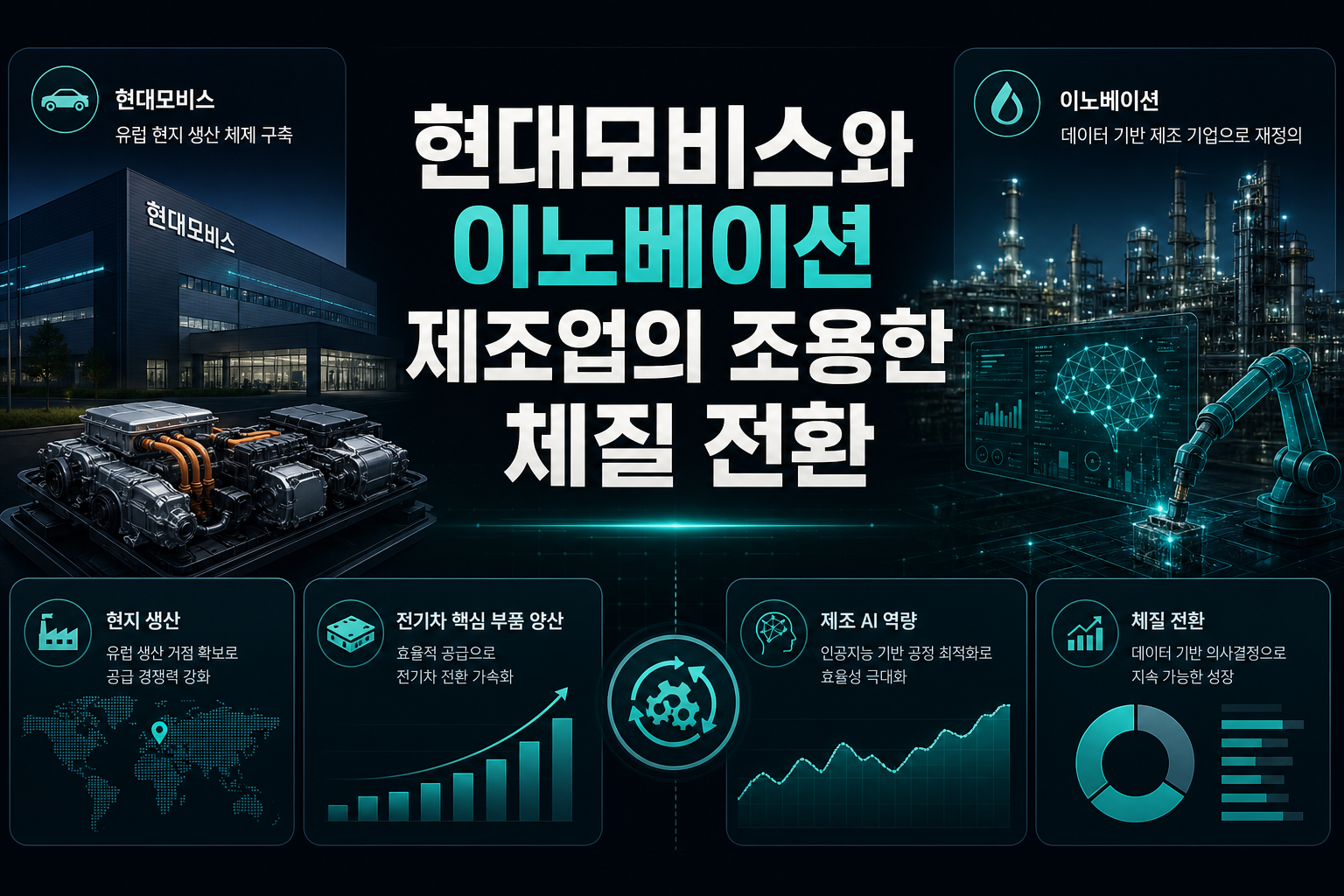 현대모비스와 SK이노베이션, 제조업의 조용한 체질 전환