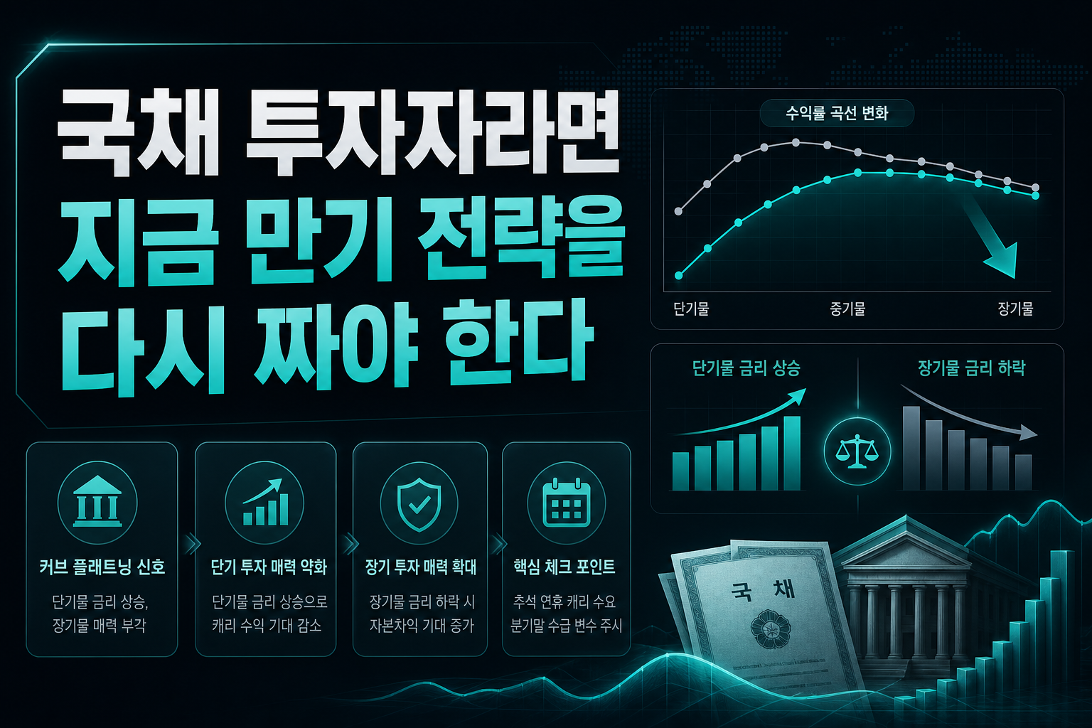 국채 투자자라면 지금 만기 전략을 다시 짜야 한다