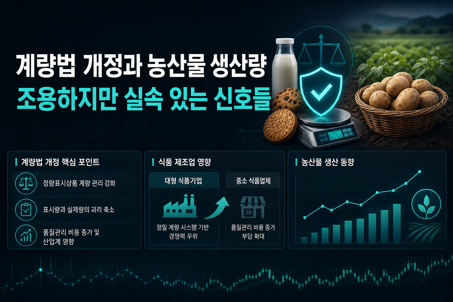 계량법 개정과 농산물 생산량, 조용하지만 실속 있는 신호들