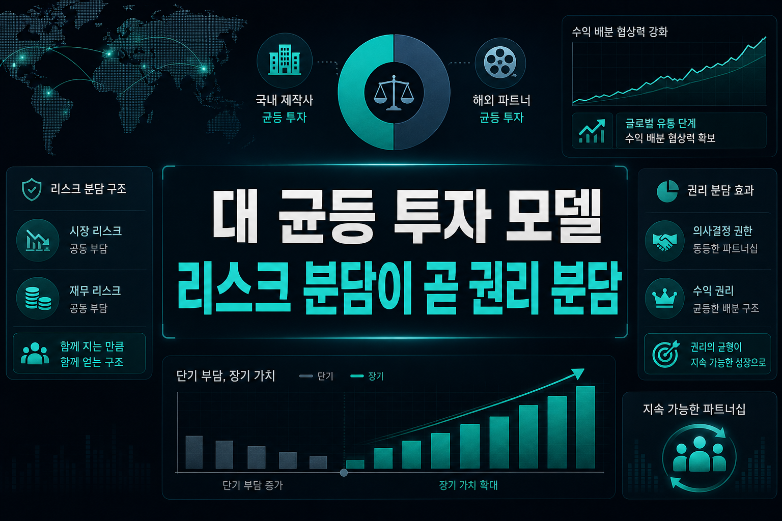 50대 50 균등 투자 모델, 리스크 분담이 곧 권리 분담