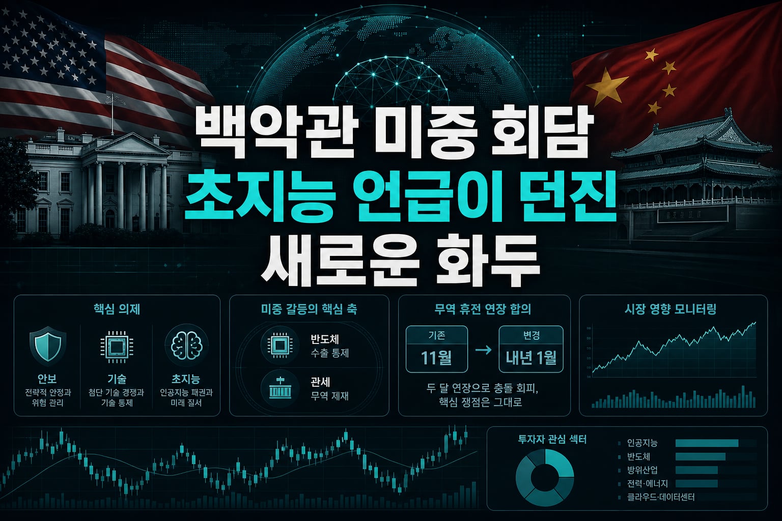 백악관 미중 회담, 초지능 언급이 던진 새로운 화두
