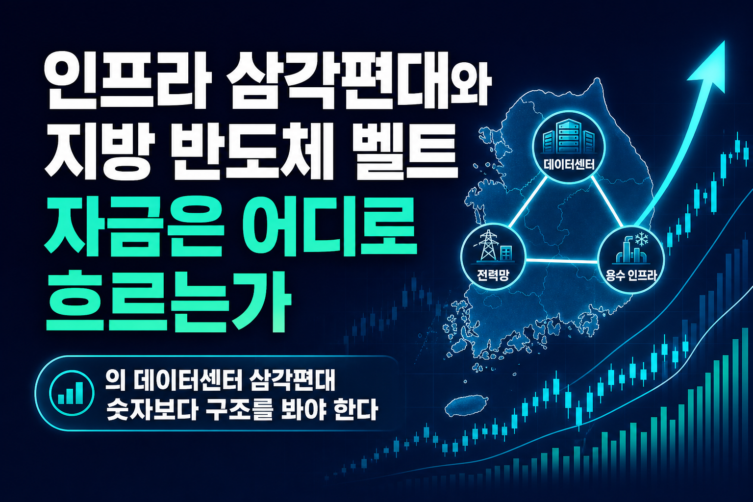 AI 인프라 삼각편대와 지방 반도체 벨트, 자금은 어디로 흐르는가