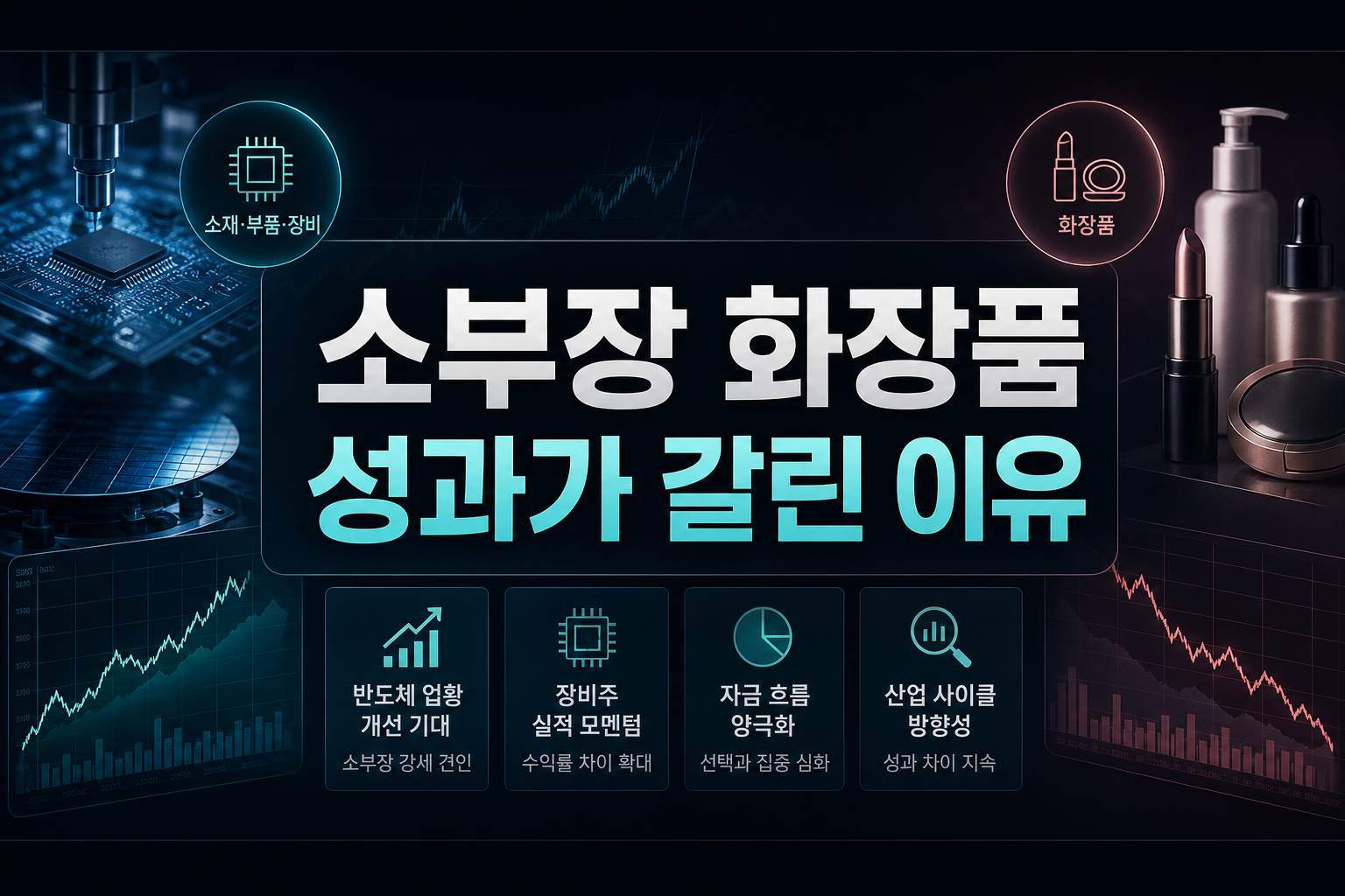 소부장 vs 화장품, ETF 성과가 갈린 이유