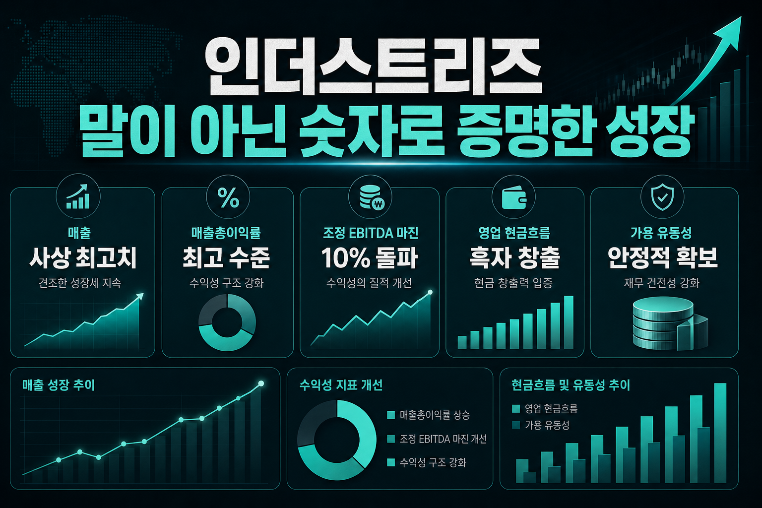 EVI인더스트리즈, 말이 아닌 숫자로 증명한 성장