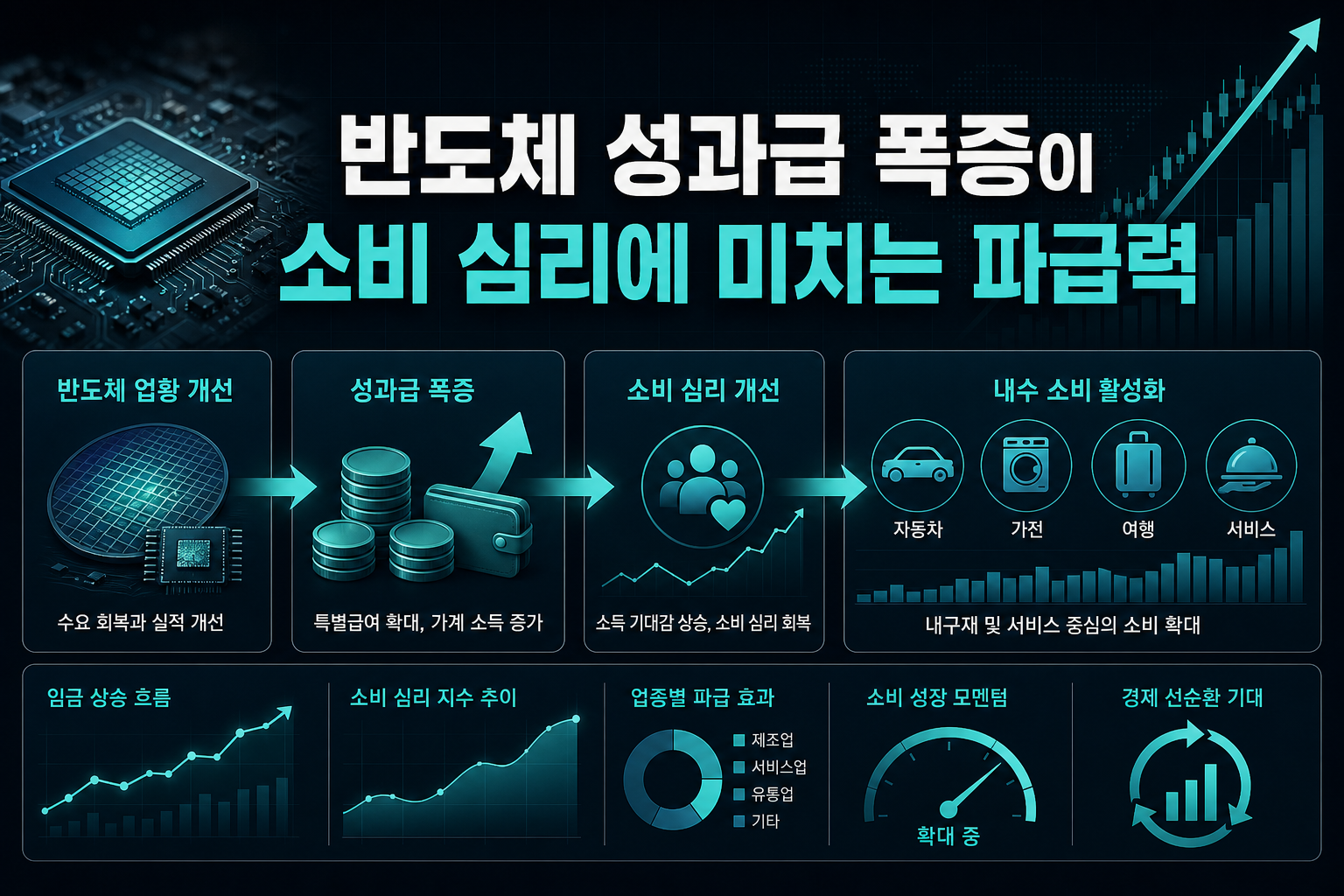 반도체 성과급 폭증이 소비 심리에 미치는 파급력