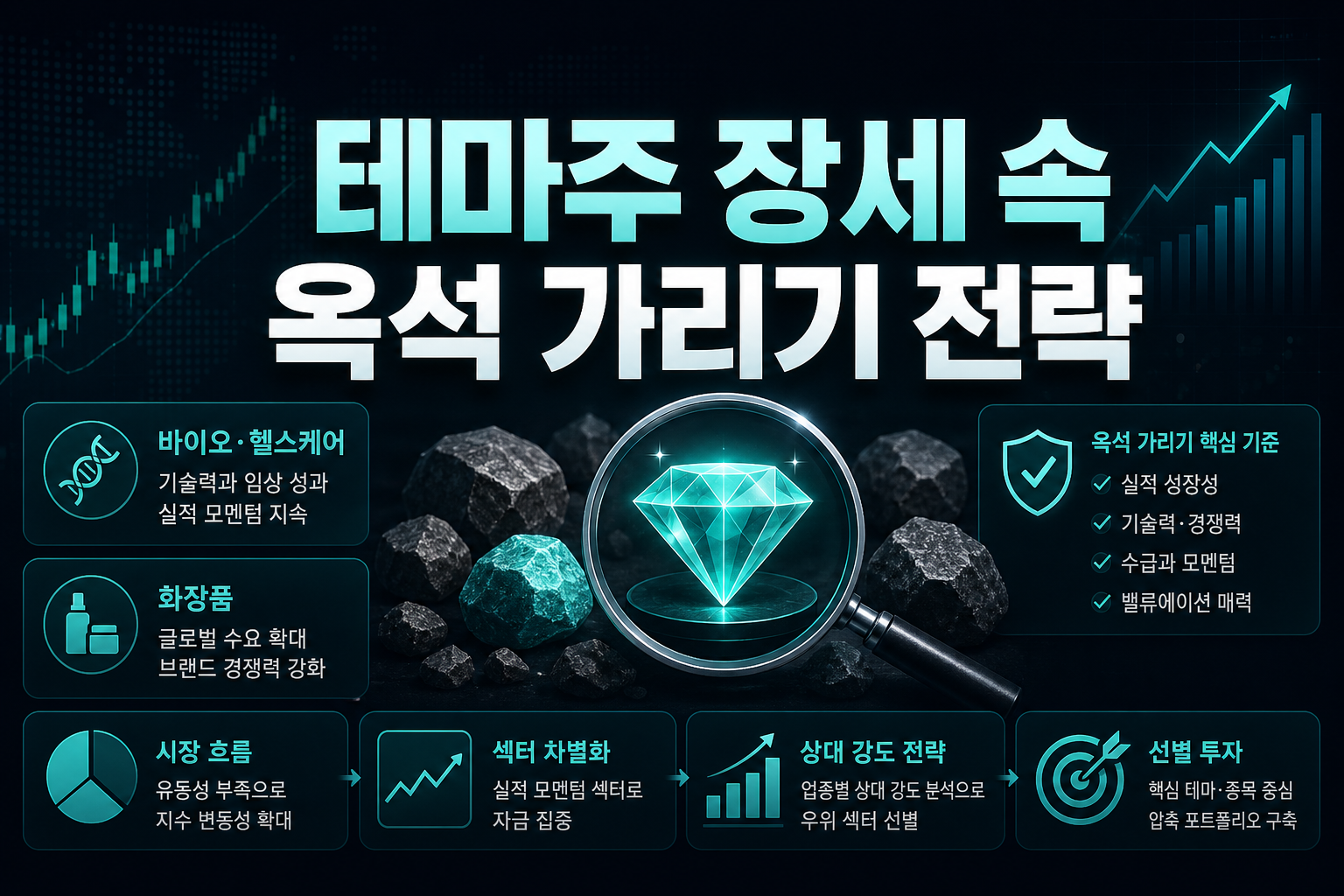 테마주 장세 속 옥석 가리기 전략