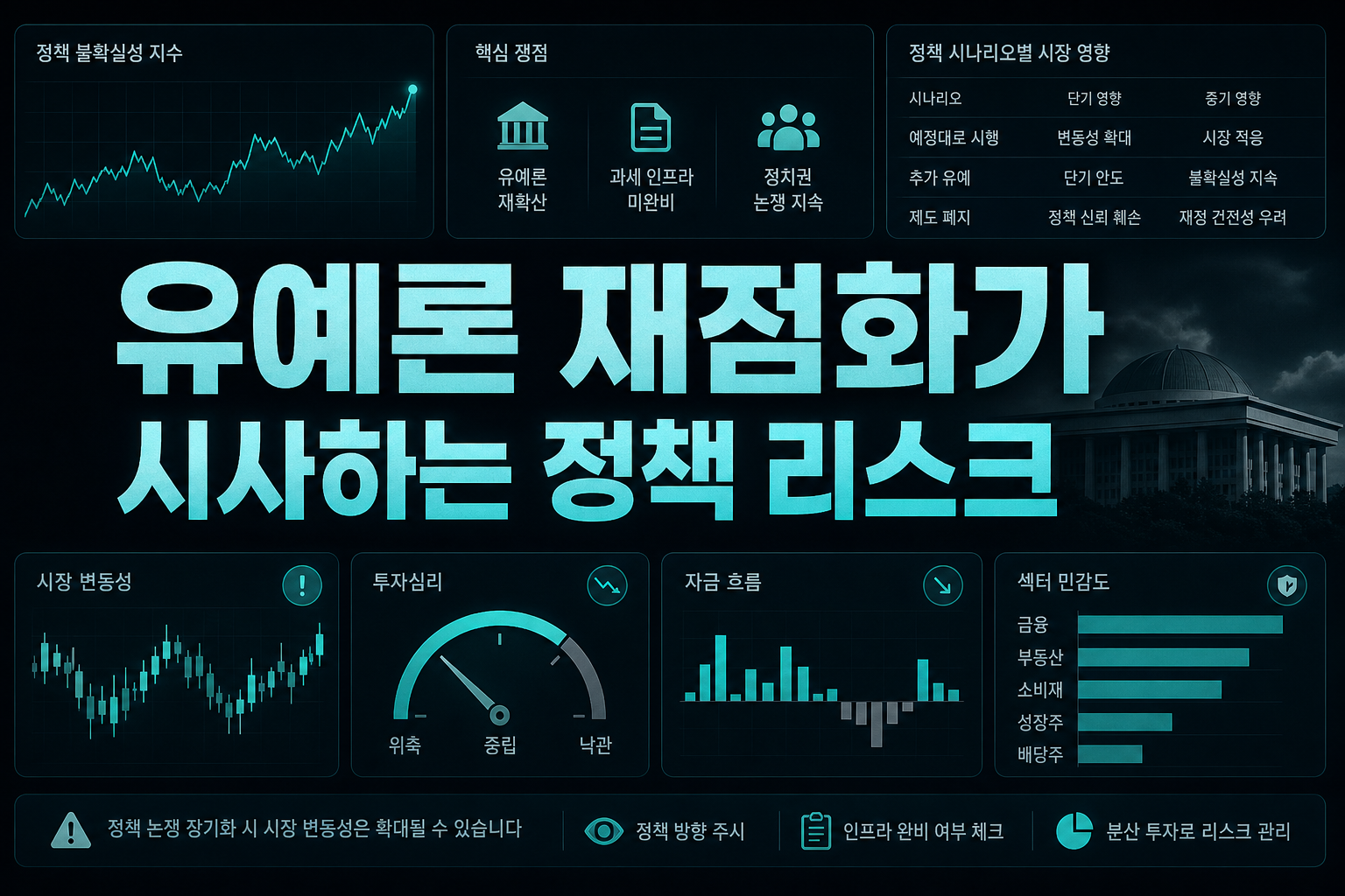 유예론 재점화가 시사하는 정책 리스크