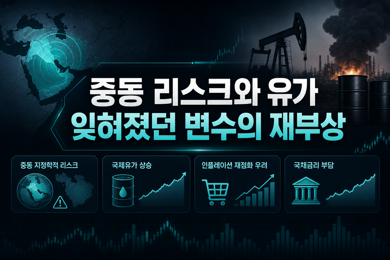 중동 리스크와 유가, 잊혀졌던 변수의 재부상