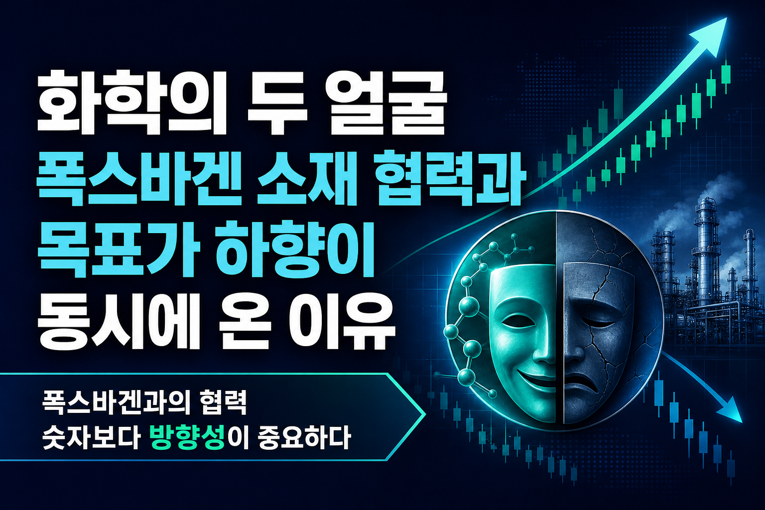 LG화학의 두 얼굴, 폭스바겐 소재 협력과 목표가 하향이 동시에 온 이유