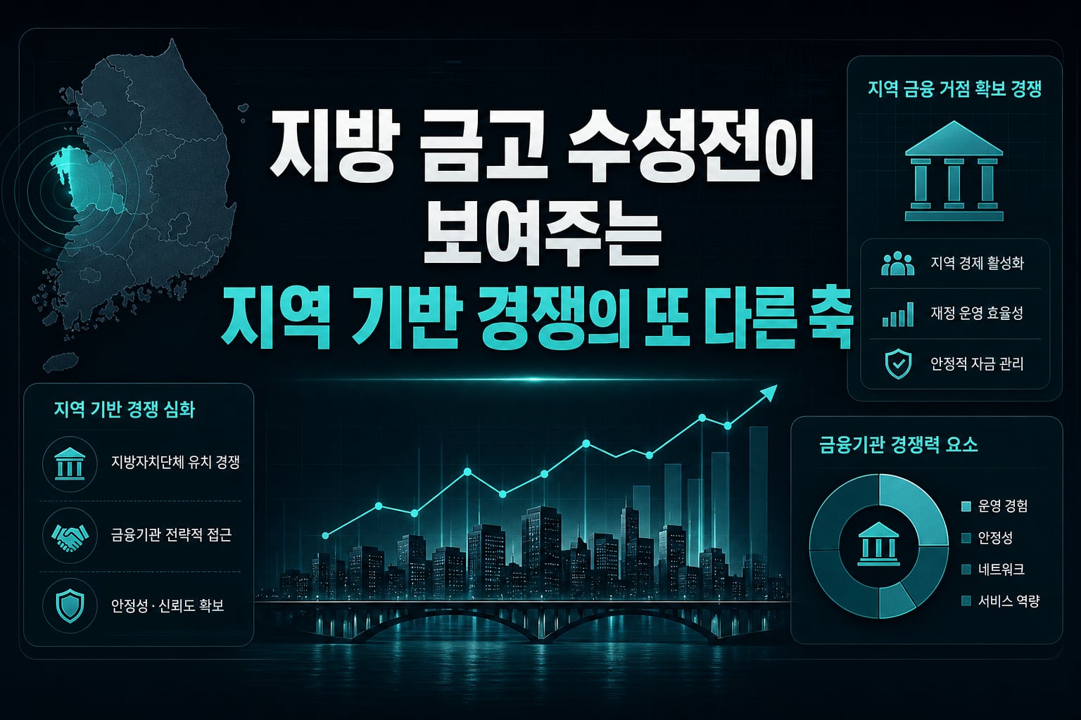 지방 금고 수성전이 보여주는 지역 기반 경쟁의 또 다른 축