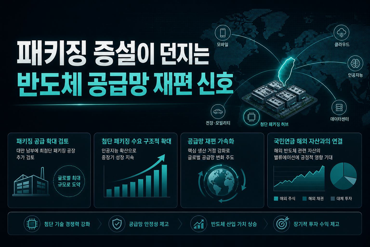 TSMC 패키징 증설이 던지는 반도체 공급망 재편 신호