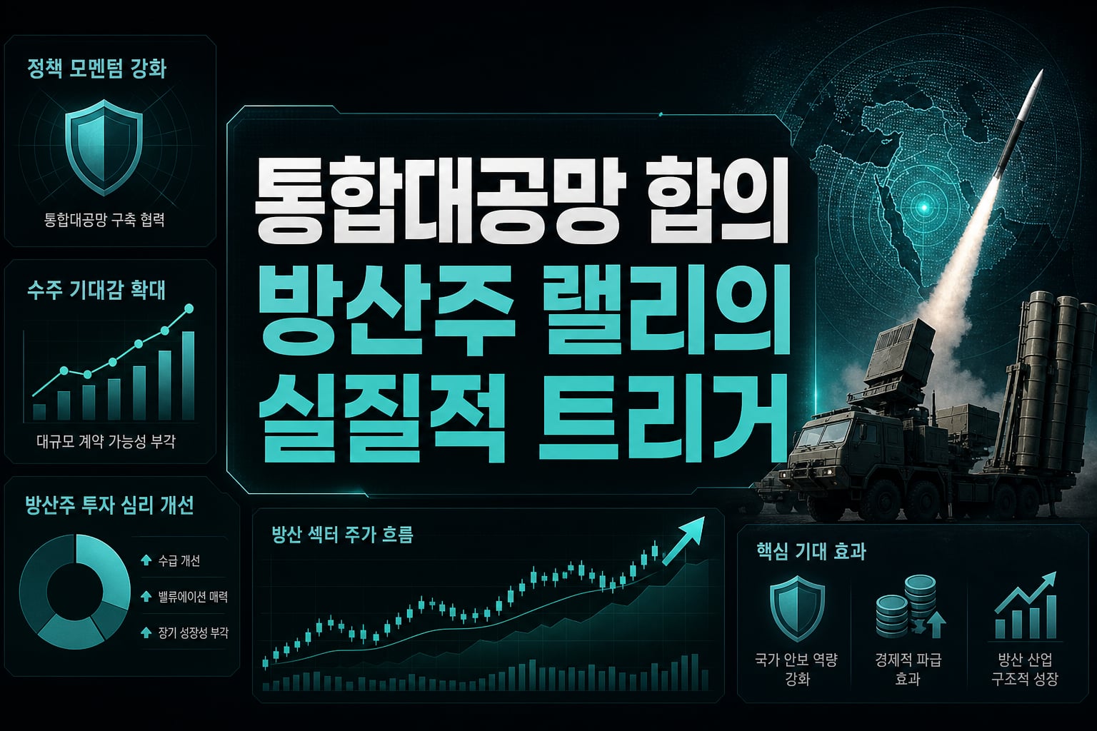 UAE 통합대공망 합의, 방산주 랠리의 실질적 트리거