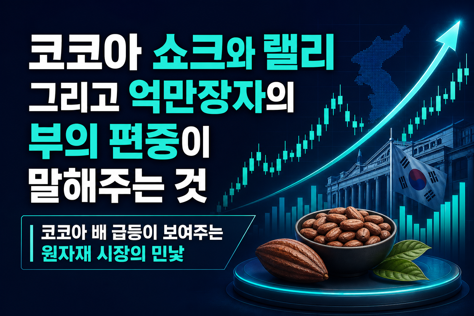 코코아 쇼크와 GPT-6 랠리, 그리고 억만장자의 부의 편중이 말해주는 것